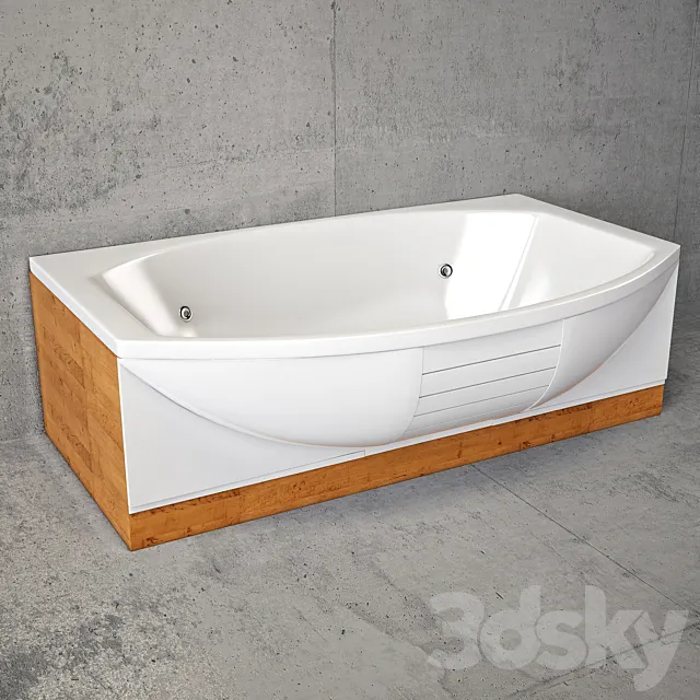 Bathtub 3ds Max