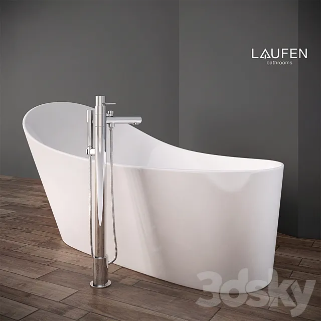 Bathtub mixer Laufen Palomba Collection 3DS Max Model