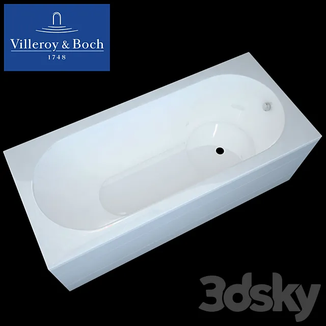 Bathtub Villeroy & Boch Libra 3DSMax File