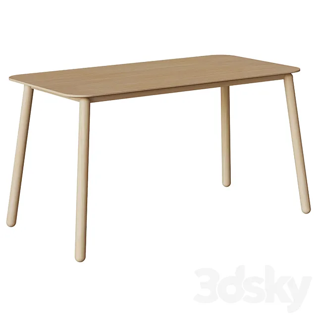 Batilde table 70 x 140 cm 3ds Max