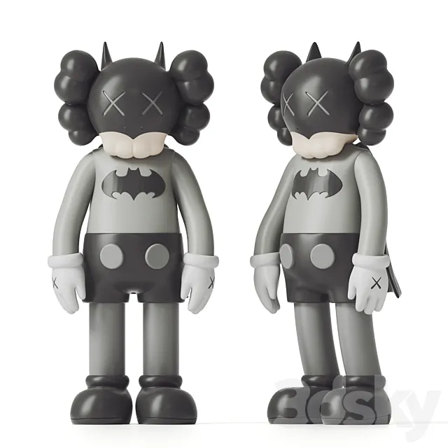 Batman Kaws 3DS Max Model