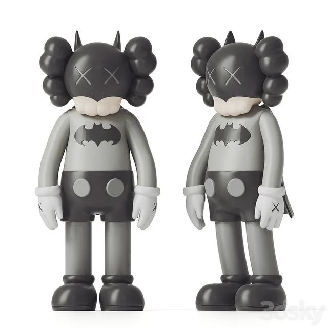 Batman Kaws 3dsMax Model