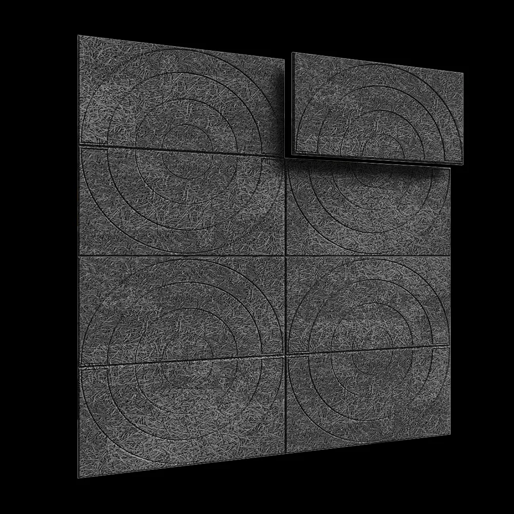 BAUX – Acoustic panel Wood Wool Arch 3ds Max