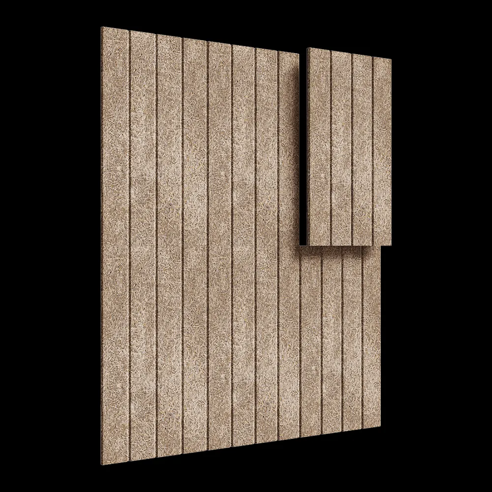 BAUX – Acoustic panel Wood Wool Lines 3ds Max