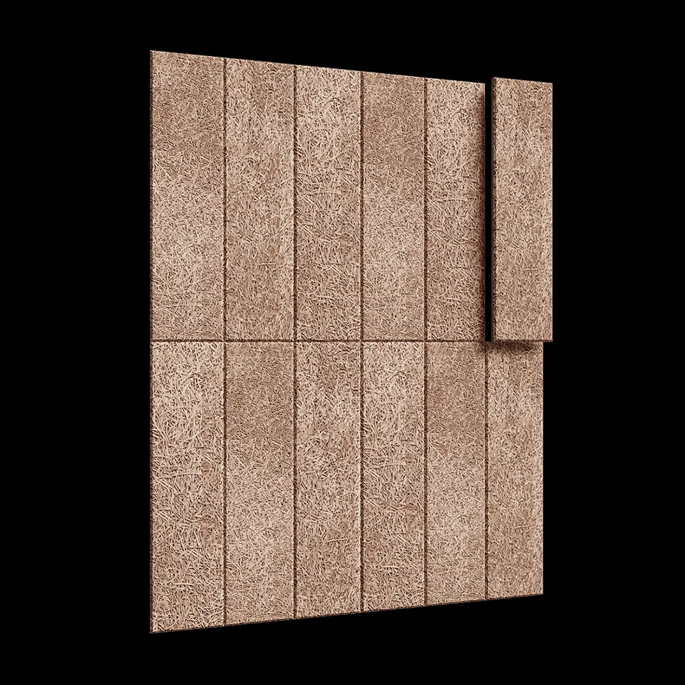 BAUX – Acoustic panel Wood Wool Plank Big 3ds Max