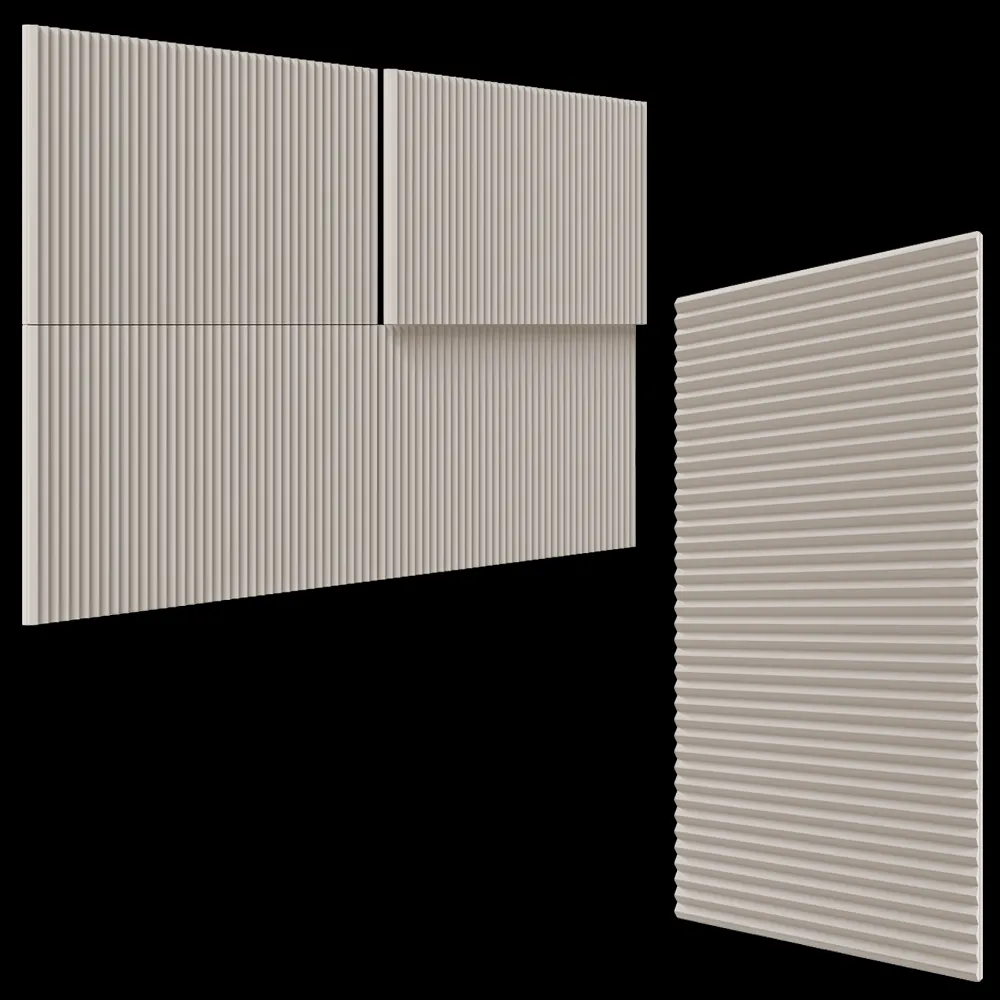 BAUX – Panel Pulp Origami Sense 3ds Max