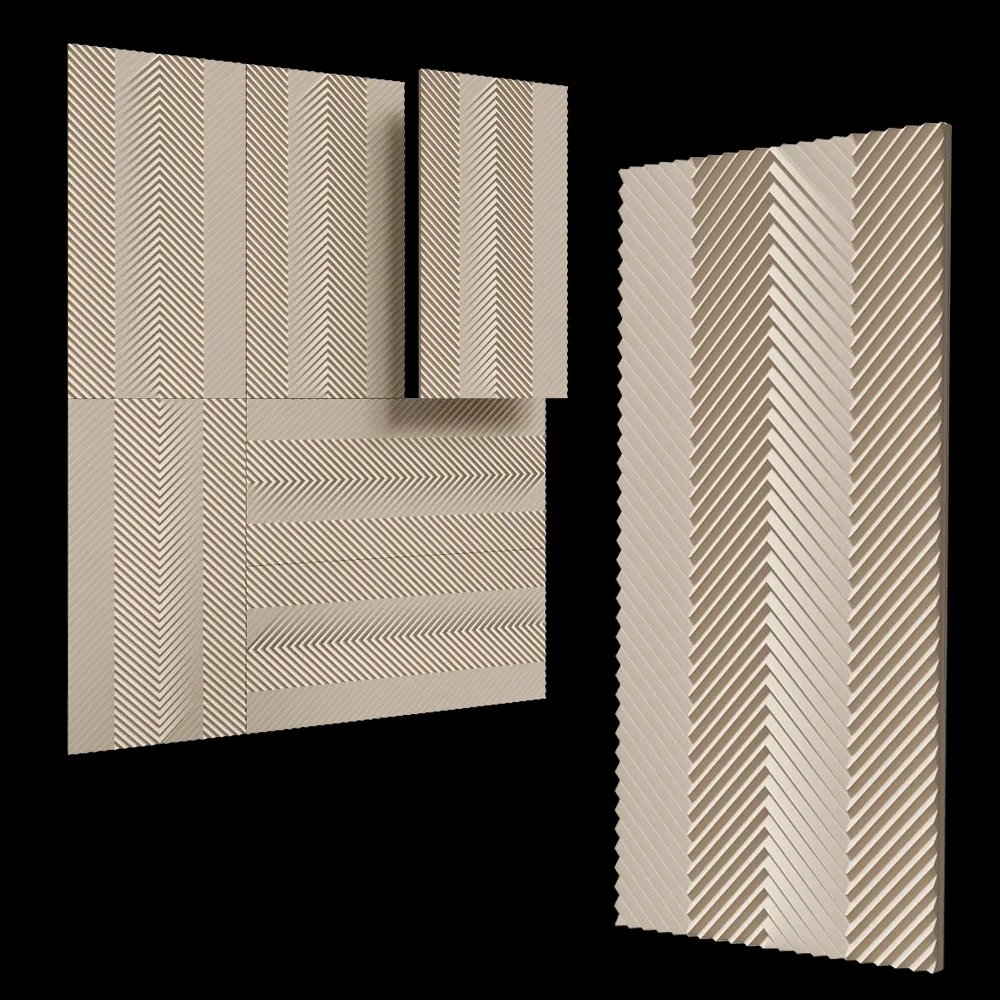 BAUX – Pulp Panel Origami Pulse 3ds Max