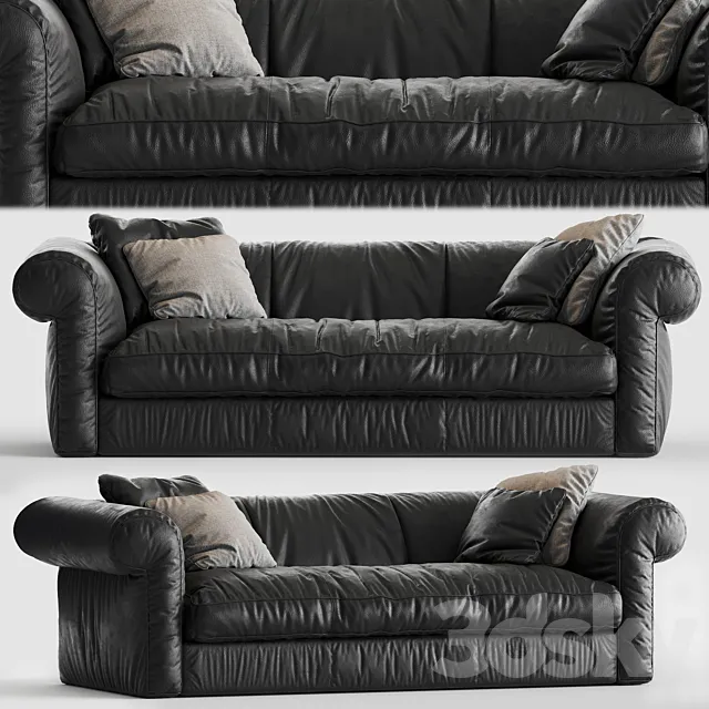 BAXTER ALFRED SOFT LEATHER 3ds Max