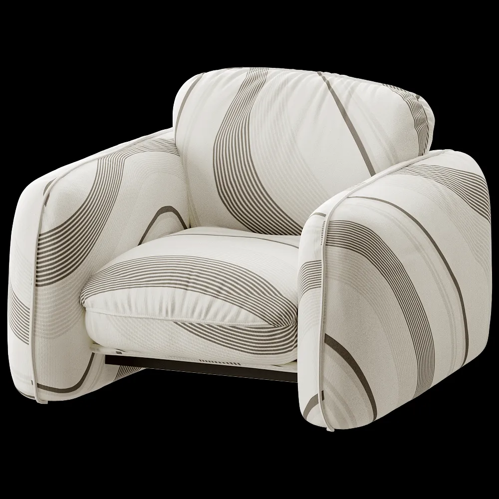 BAXTER – Armchair Brigitte 3ds Max
