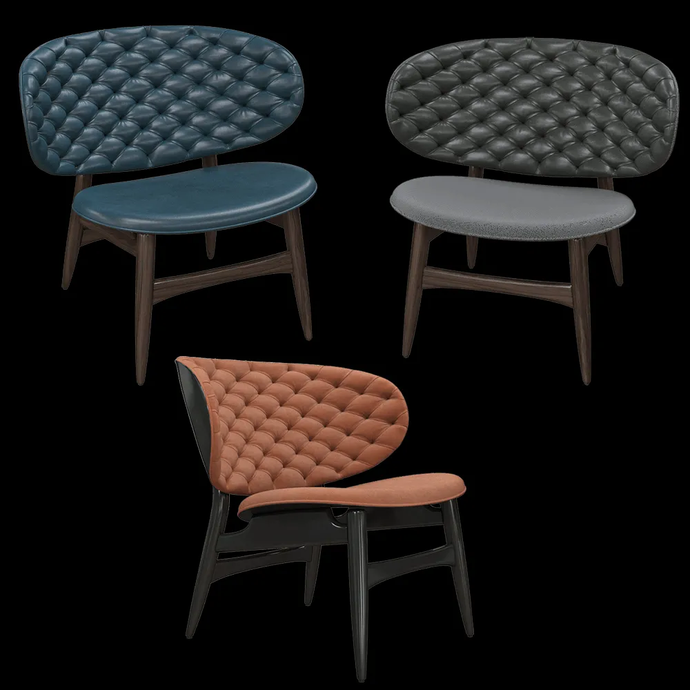 BAXTER – Armchair Dalma 3ds Max