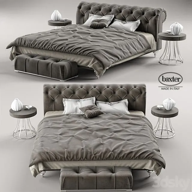 BAXTER CASPER BED 3dsMax Model