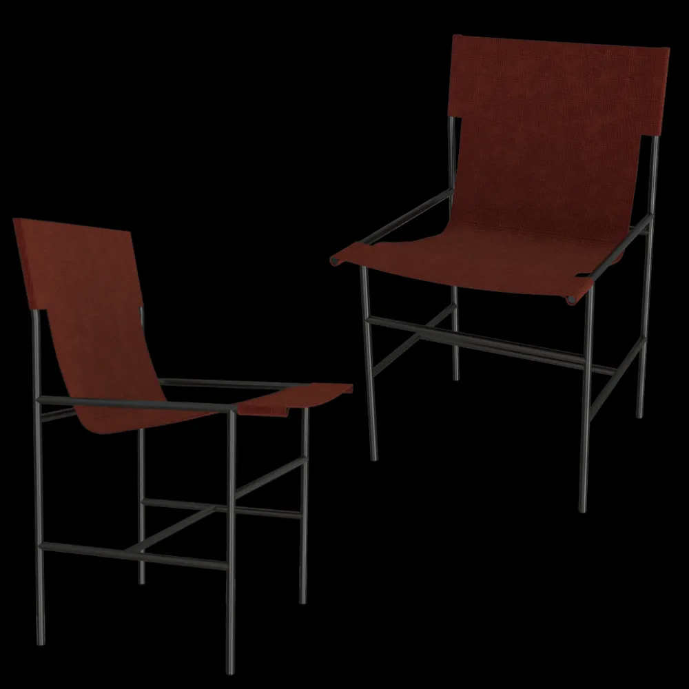 BAXTER – Chair Leggia open air 3ds Max