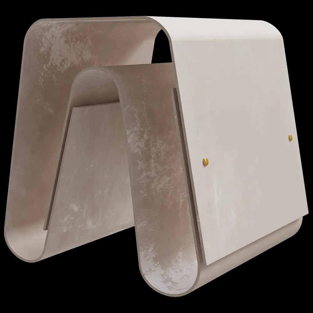 BAXTER – Coffee table Dune 3ds Max