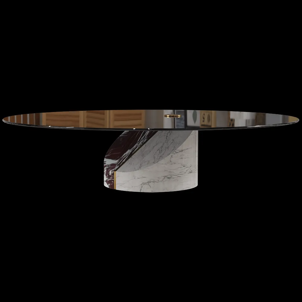 BAXTER – Coffee table Ziggy 3ds Max