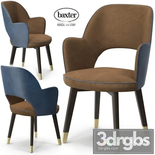 Baxter Colette Chair Armrest 3dsmax Download