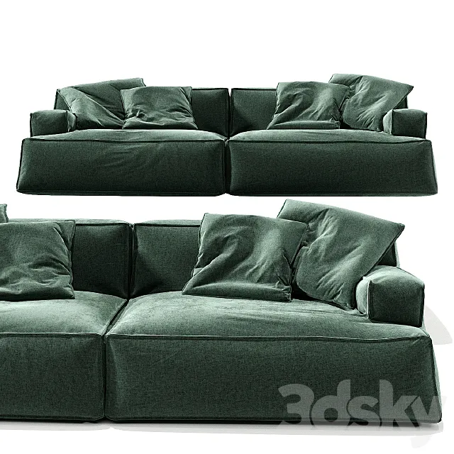 Baxter DAMASCO SOFA 3ds Max