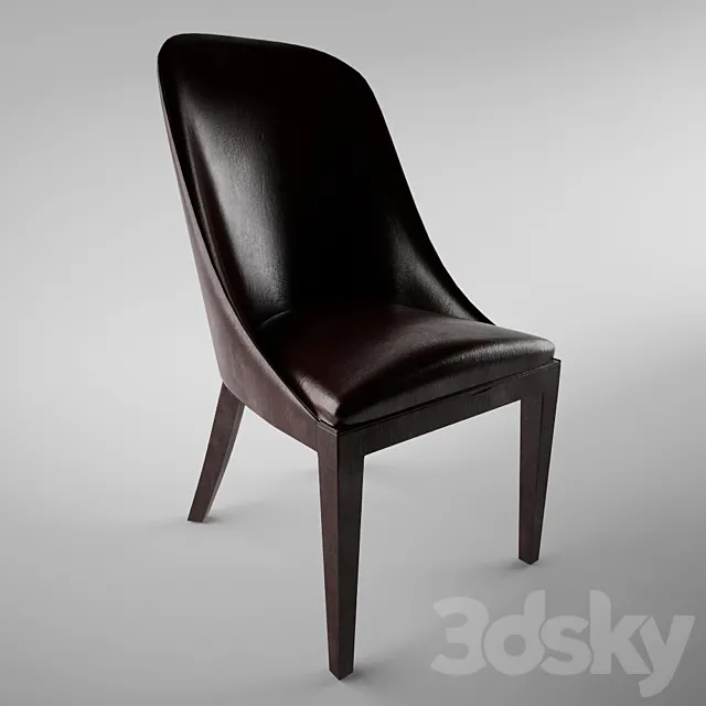 Baxter Decor Chair 3DS Max Model