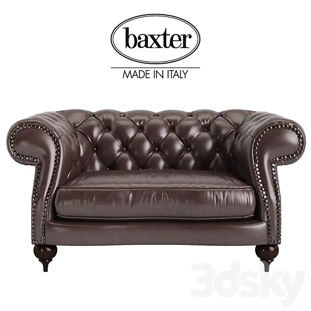 Baxter Diana armchair 3DS Max Model