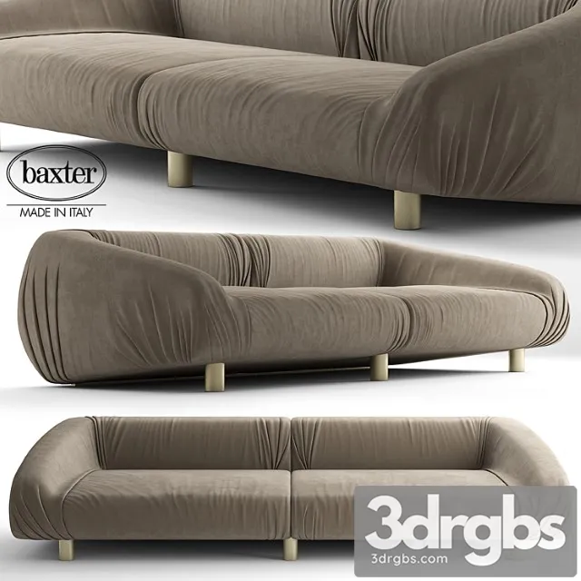 Baxter fold sofa 2 3dsmax Download