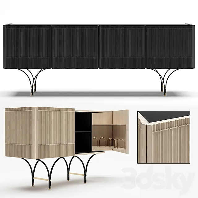 Baxter guell sideboard 3DSMax File