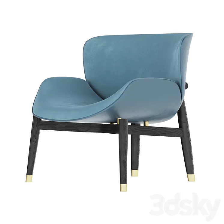 Baxter Jorgen Chair 3DS Max Model