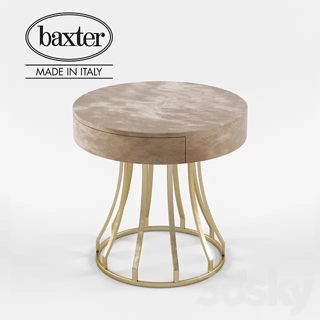 BAXTER Jules de nuit 3DS Max Model