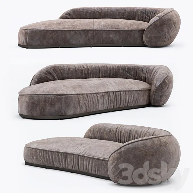 Baxter leon sofa 3ds Max