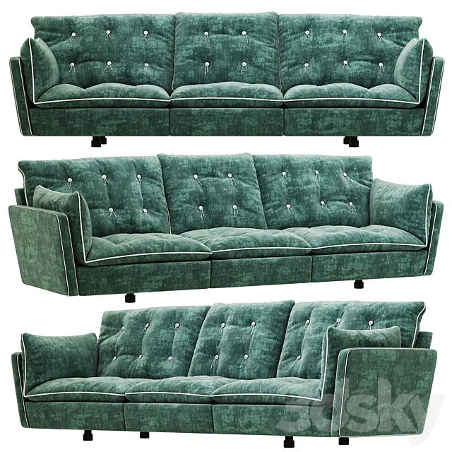 Baxter SORRENTO sofa 3DS Max Model