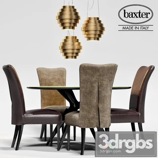 Baxter Table and Chair 2 3dsmax Download
