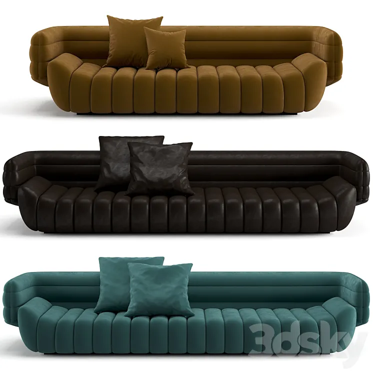 Baxter tactile sofa 3DS Max Model