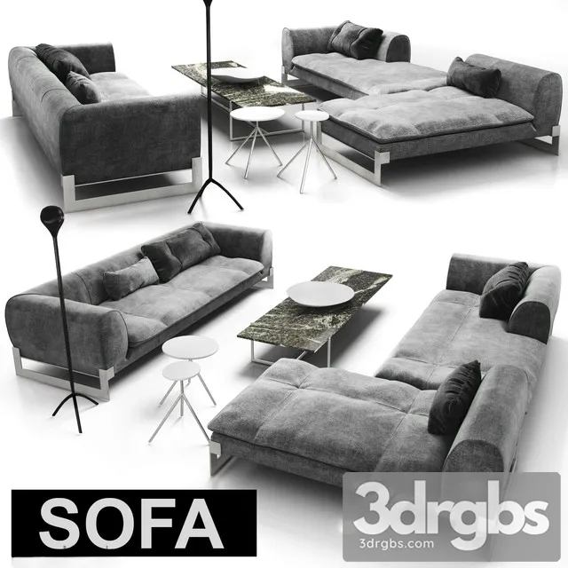 Baxter Viktor D1 Sofa 3dsmax Download