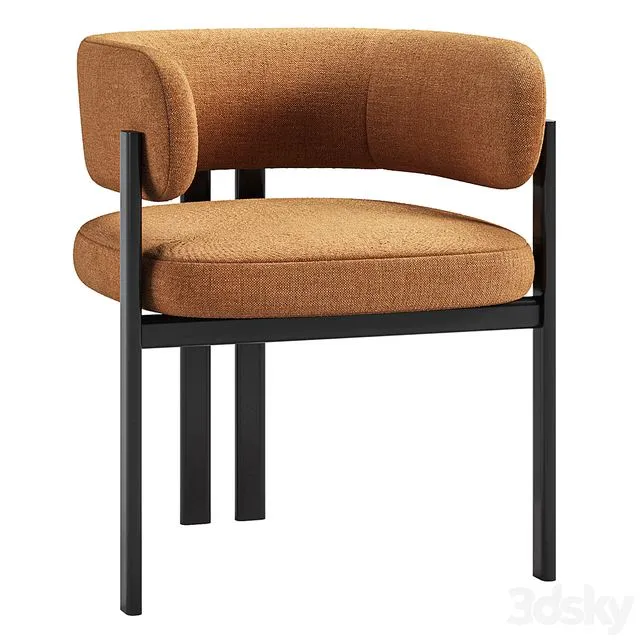 Bay Metal Armchair by Naturedesign 3dsMax Model