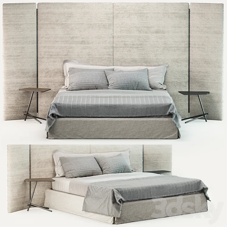 B&B Dike Bed 3DS Max