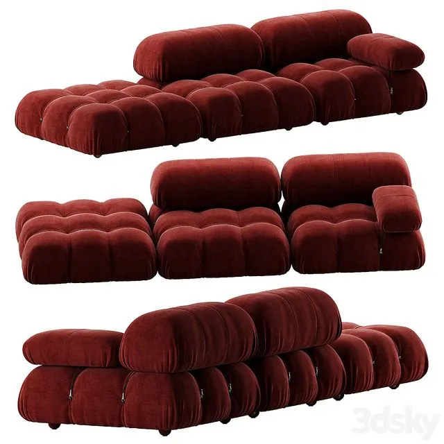 B&B Italia Camaleonda sofa 3dsMax Model