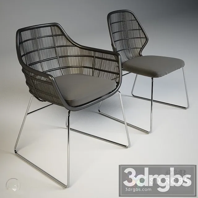 BB Italia Crinoline Chair 3dsmax Download