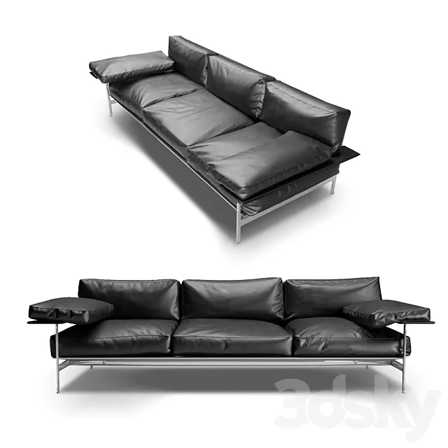 B&b Italia Diesis 40 3DS Max Model