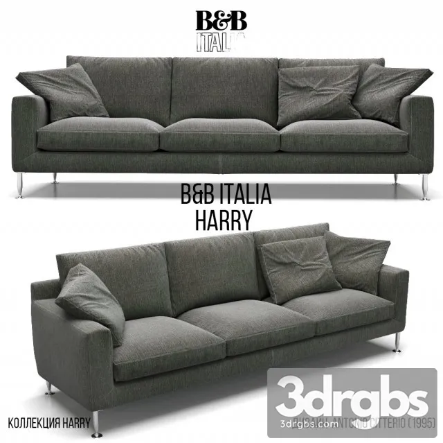 BB Italia Harry Sofa 3dsmax Download
