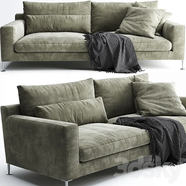 B&B Italia Harry Sofa 3DS Max Model