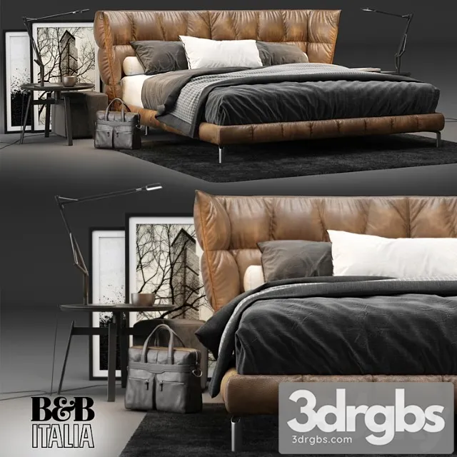 B&B Italia Husk Bed 3dsmax Download