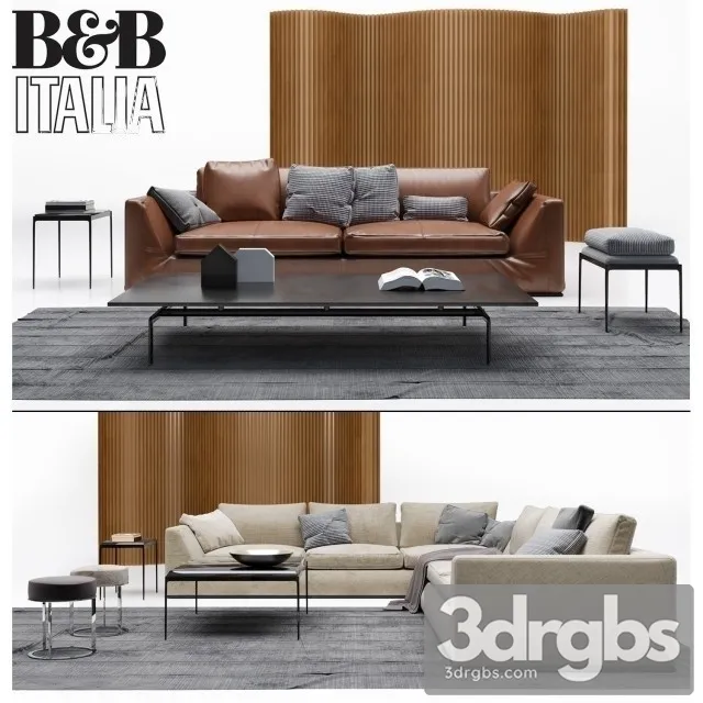 BB Italia Richard Sofa 3dsmax Download