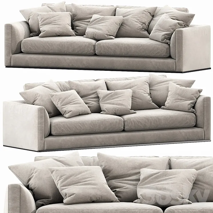B&B Italia Richard Sofa 3DS Max