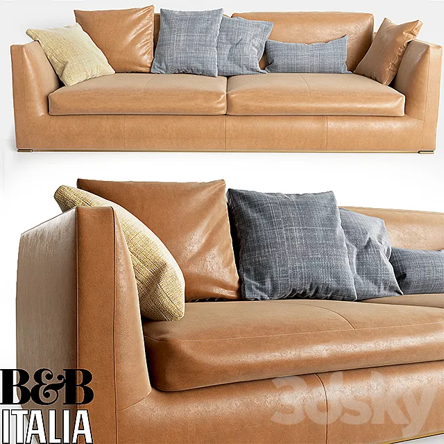 B&B Italia Richard sofa 3DSMax File