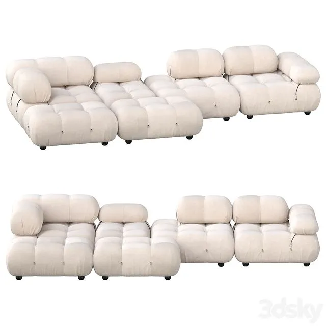 B&B Italia Sofa Camaleonda 3dsMax Model