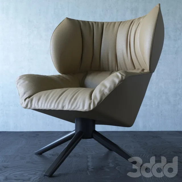 B&B Italia TABANO armchair 3dsMax Model