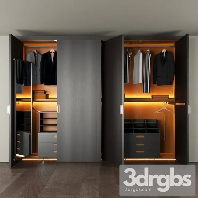 BB Italia Wardrobe 3dsmax Download