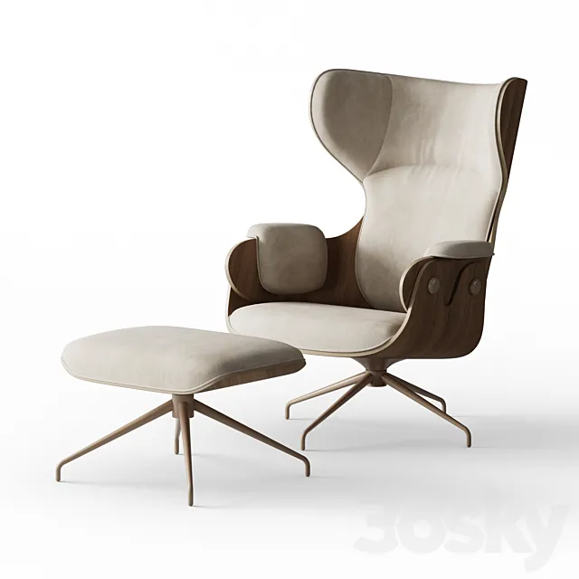 BD Barcelona Design LOUNGER 3ds Max