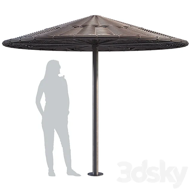 Beach umbrella Premium 3ds Max