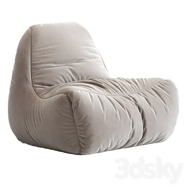 Bean Bag Chair N8 3DS Max Model