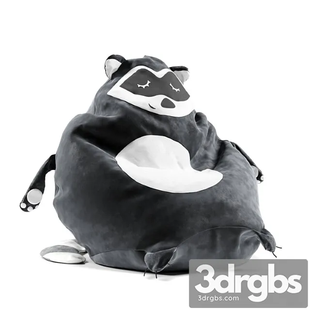 Bean bag dreambag raccoon