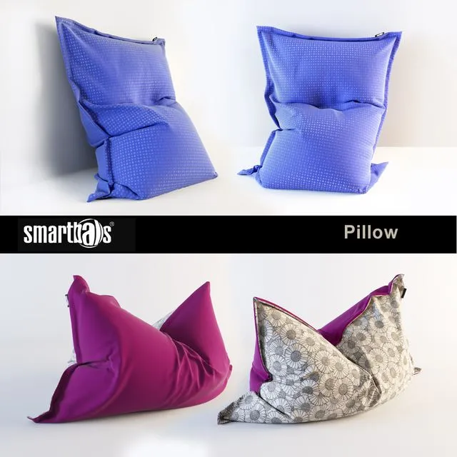 Bean bag pillow from Smartballs 3dsMax Model
